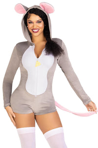 Leg Avenue Comfy Mouse Costume in Grey  from SexyShoes.com