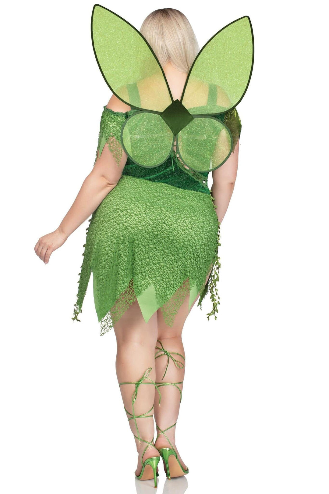 Leg Avenue Plus Size 3 Piece Forest Fairy Set in Green 