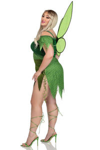 Plus Size 3 Piece Forest Fairy Set-Fairytale Costumes-SEXYSHOES.COM