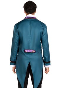 Leg Avenue 2 Piece Victorian Butler Costume in Multi 