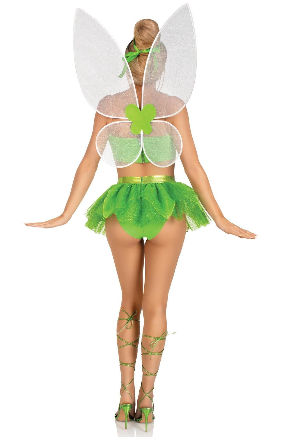 Leg Avenue 5 Piece Rebel Fairy Set in Green 