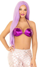 Mermaid Shell Bra Purple