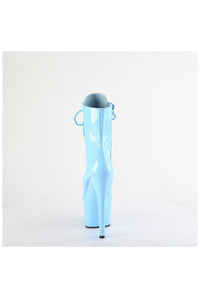 Pleaser ADORE-1020 Blue Patent Ankle Boot in Blue Patent