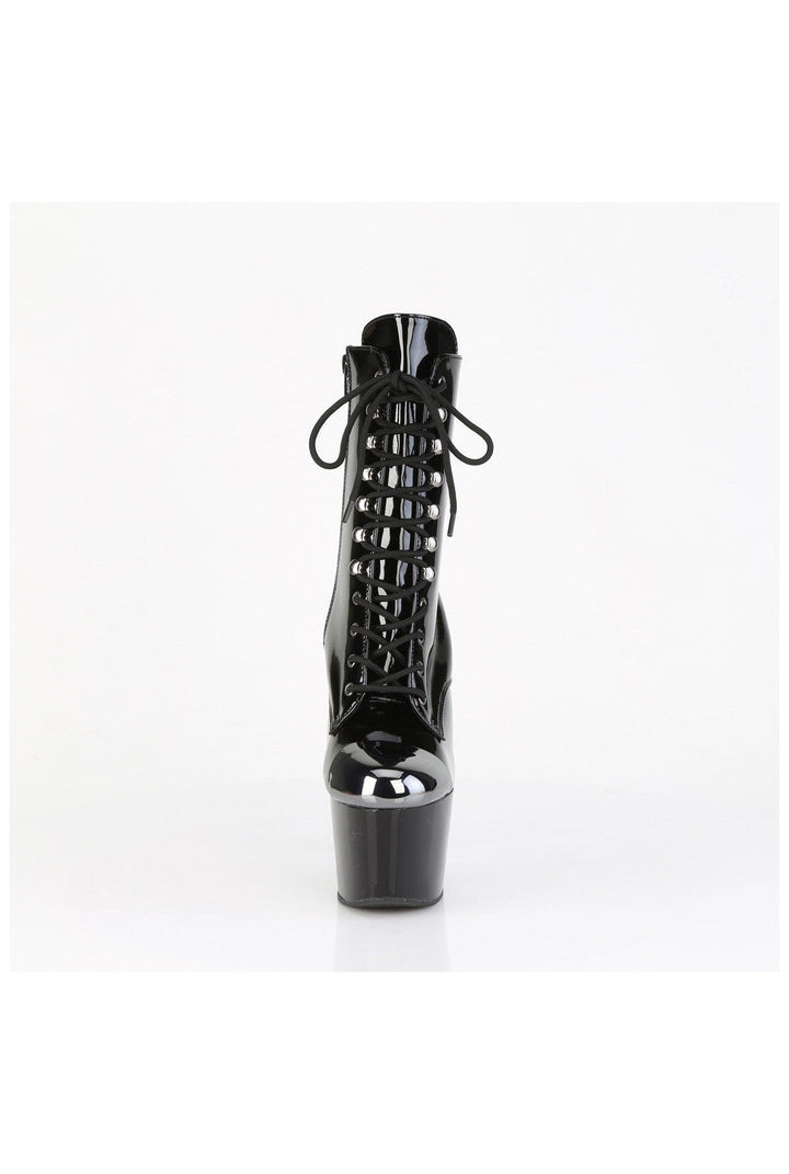 ADORE-1020ESC Black Patent Ankle Boot
