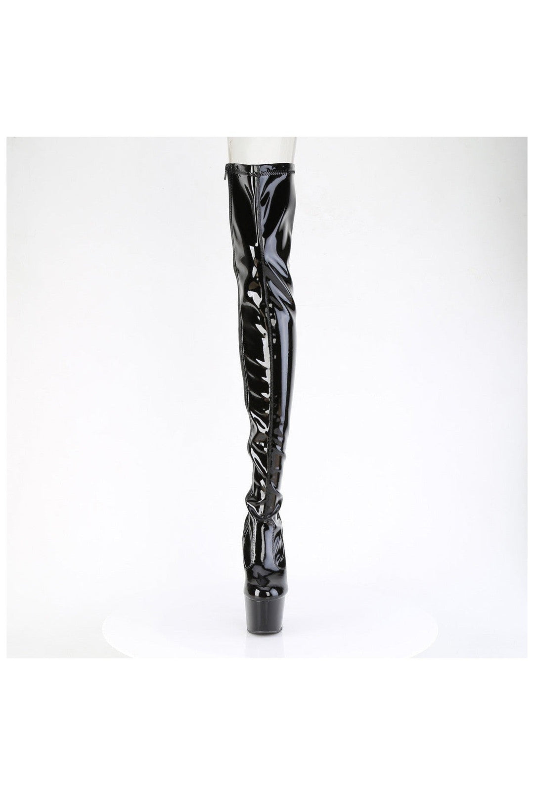 ADORE-3850 Black Patent Thigh Boot