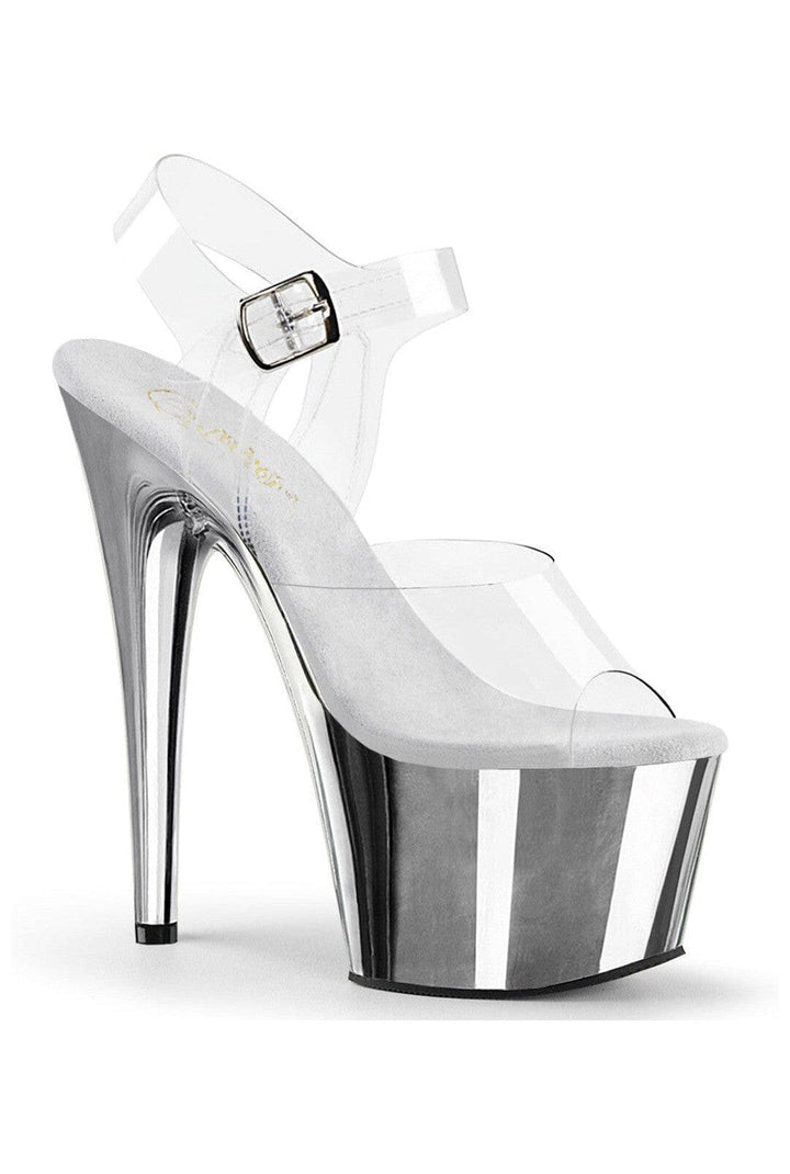 Pleaser Clear Sandals Platform Stripper Shoes | Buy at Sexyshoes.com