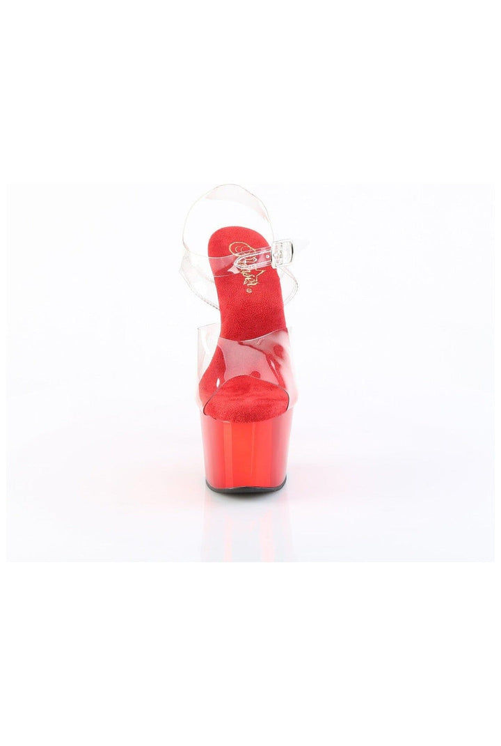 ADORE-708 Clear Vinyl Sandal