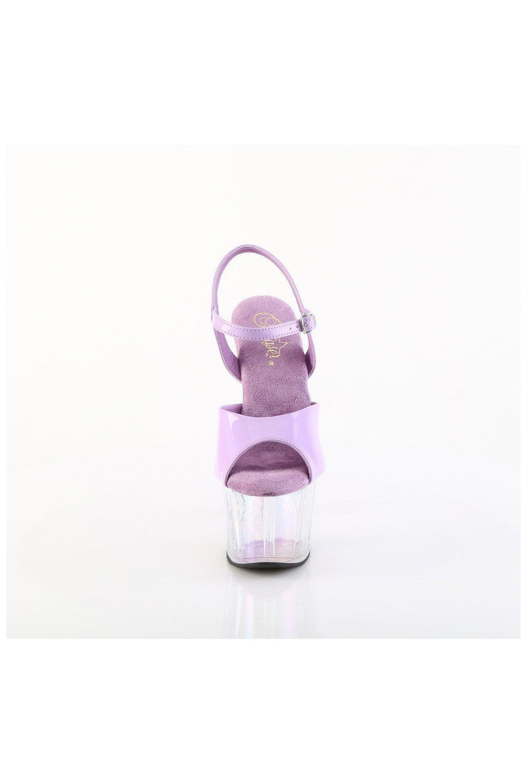 ADORE-709HT Purple Patent Sandal