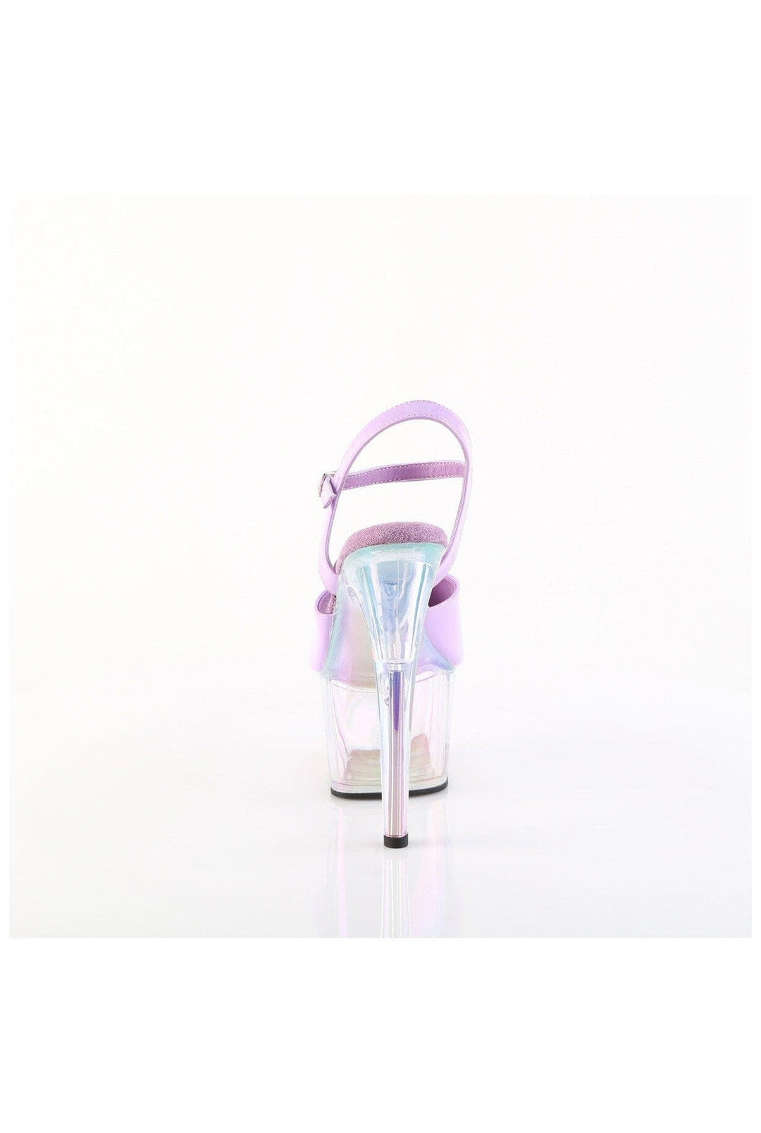 Pleaser ADORE-709HT Purple Patent Sandal in Purple Patent