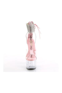 Pleaser ADORE-724RS Clear Vinyl Sandal in Clear Vinyl