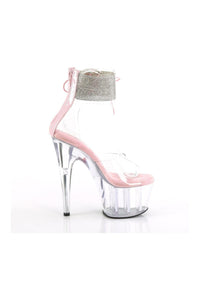 Pleaser ADORE-724RS Clear Vinyl Sandal in Clear Vinyl