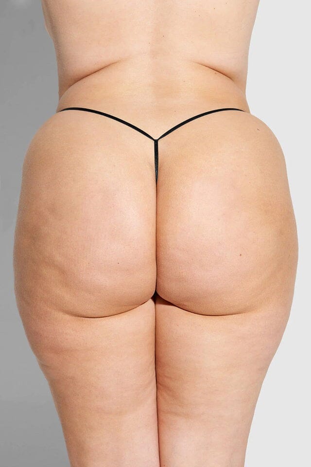 House of Desire Allegra Silky Micro G String in Black 
