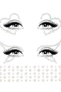 Ayla Adhesive Glow In The Dark Face Jewel Sticker
