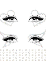 Ayla Adhesive Glow In The Dark Face Jewel Sticker