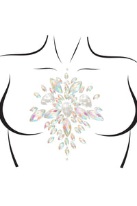 Leg Avenue Celestial Adhesive Body Jewels Sticker in Clear  from SexyShoes.com