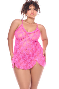 Babydoll with matching Panty-Babydolls-SEXYSHOES.COM