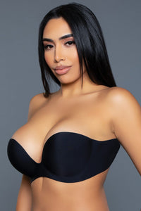 BeWicked Backless Adhesive Bra in Black  from SexyShoes.com