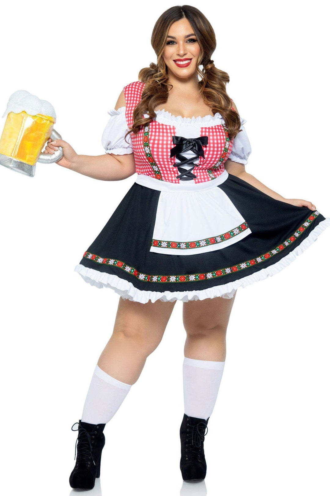 Leg Avenue Beer Garden Babe in Multi  from SexyShoes.com