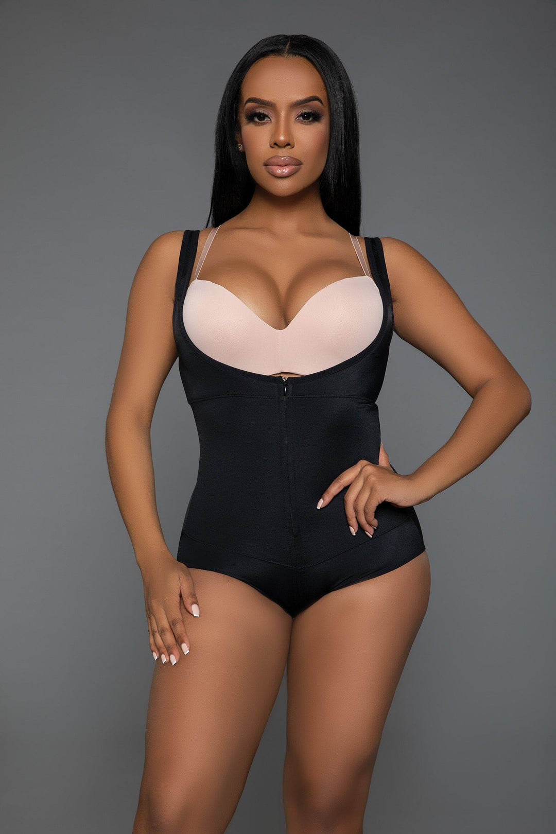 BeWicked Bodysuit Shapewear in Black  from SexyShoes.com