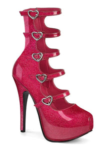 Bordello Bordello TEEZE-23 Ankle Boot in Fuchsia Patent from SexyShoes.com