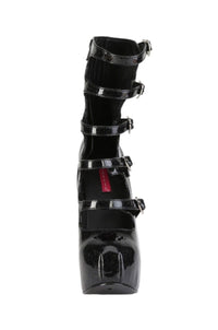 Bordello Bordello TEEZE-23 Ankle Boot in Black Patent