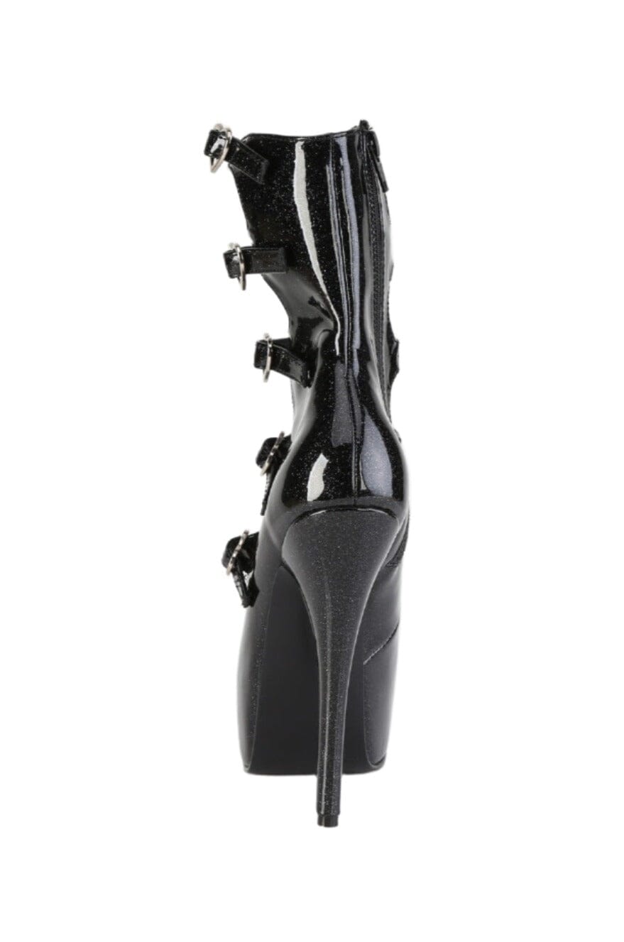 Bordello Bordello TEEZE-23 Ankle Boot in Black Patent