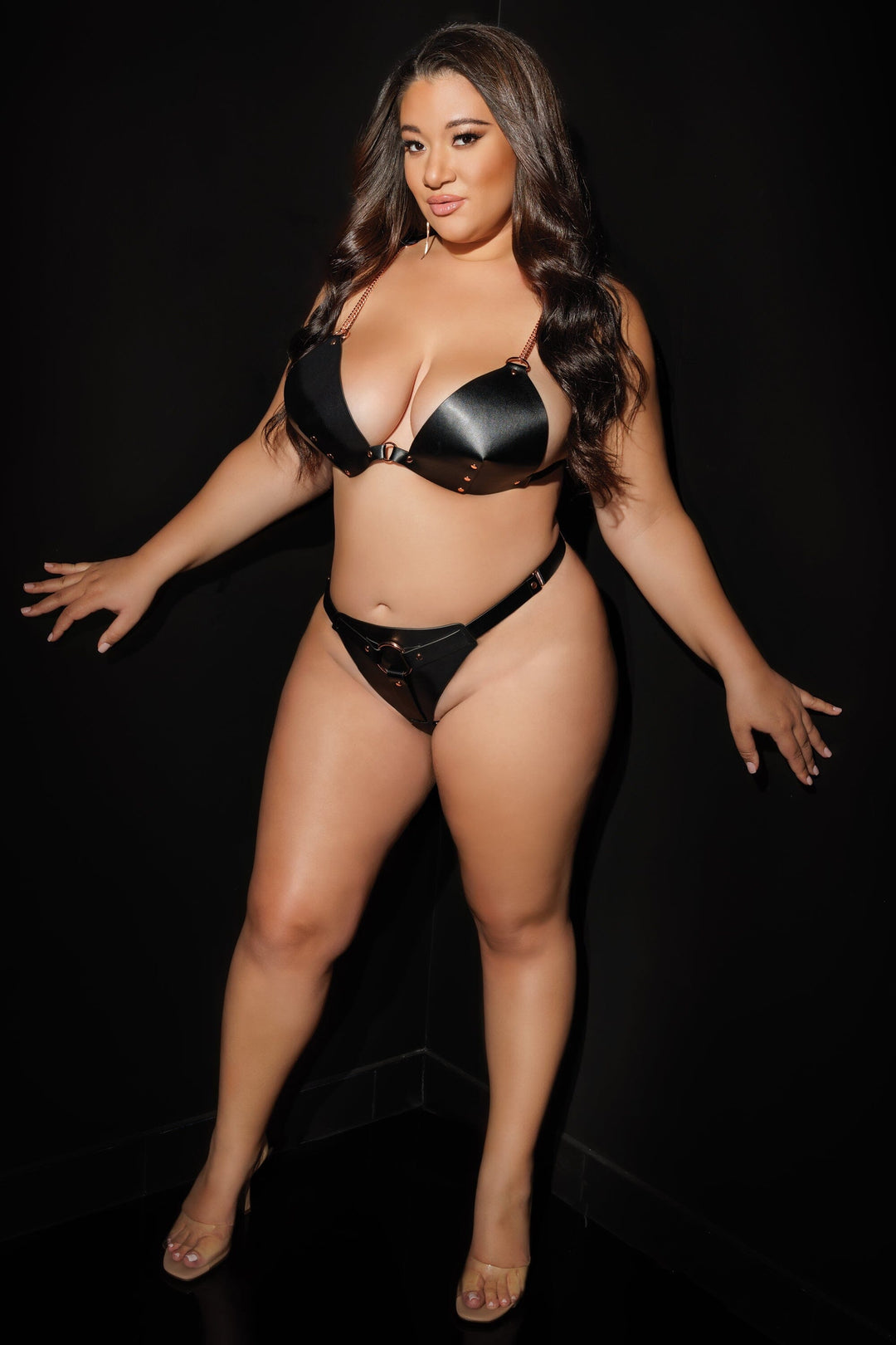 Bralette & Thong Set-Lingerie Sets-SEXYSHOES.COM