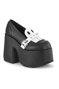 Demonia CAMEL-58 Black Vegan Leather Loafer in Black Vegan Leather from SexyShoes.com