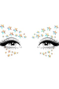 Celeste Adhesive Glow In The Dark Face Jewels Sticker