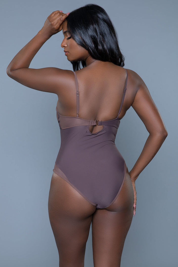 Charlotte Padded Cups W/Adjustable Straps Swimsuit