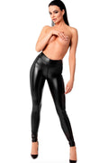 Chimera Power Wetlook Pants With Crotch Zipper