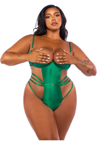 Roma Confidential Cleopatra Shelf Cup Teddy in Green  from SexyShoes.com