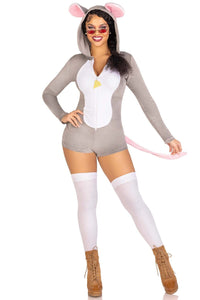 Leg Avenue Comfy Mouse Costume in Grey 