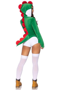 Leg Avenue Comfy Super Dino in Green 