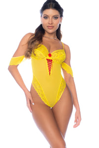 Mapale Costume Mademoiselle Fantasy Princess in Yellow  from SexyShoes.com