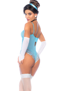 Mapale Costume Midnight Curfew Fantasy Princess in Blue 