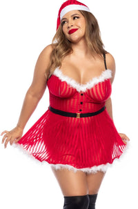 Mapale Costume Mrs. Claus in Red  from SexyShoes.com