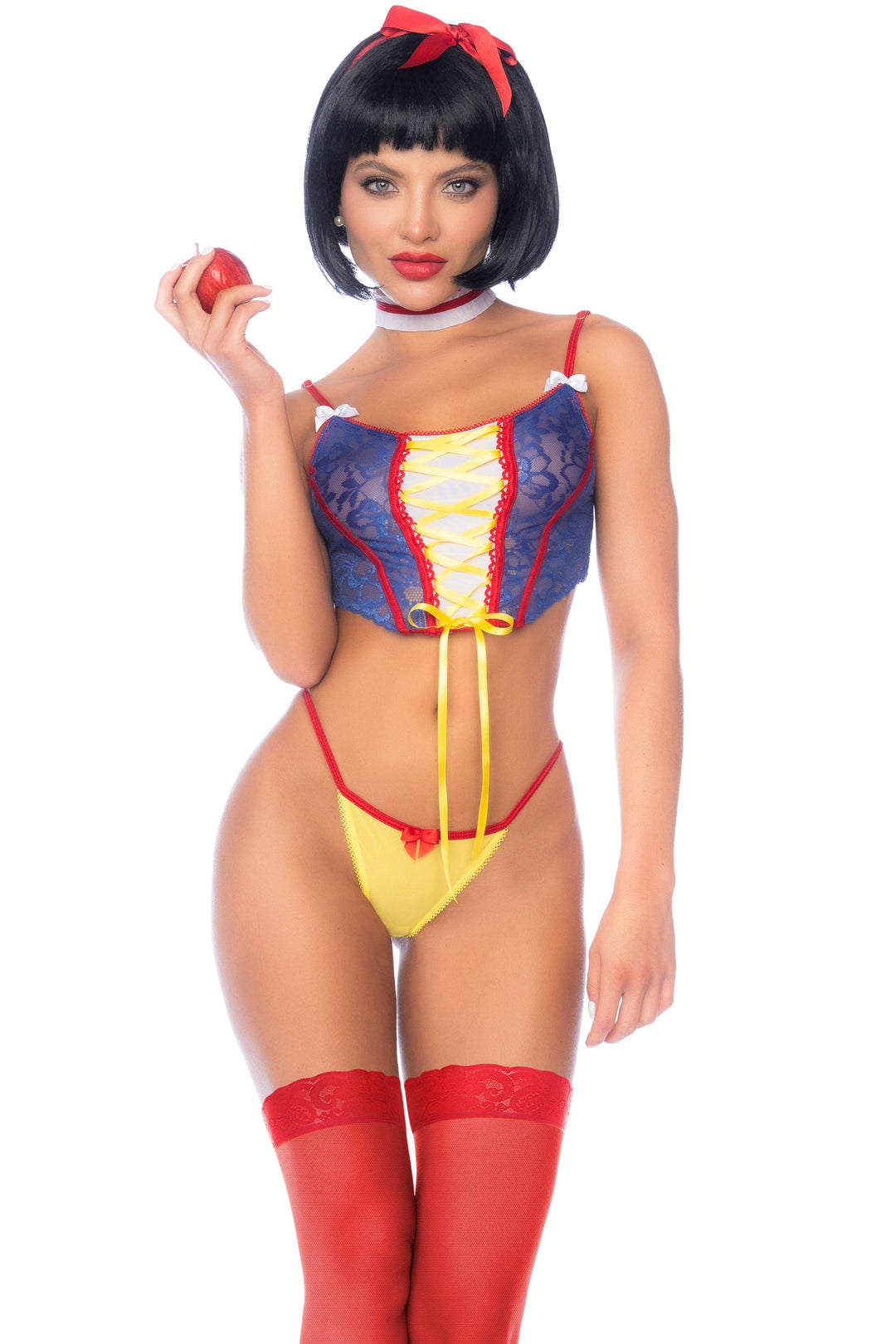 Mapale Costume Poisoned Apple Fantasy Princess in Multi  from SexyShoes.com