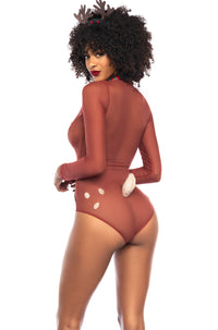 Mapale Costume Sexy Babe Reindeer in Brown 