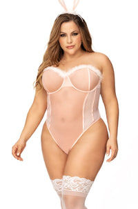 Mapale Costume Sexy Bunny in White  from SexyShoes.com