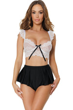 Crop top & shorts set