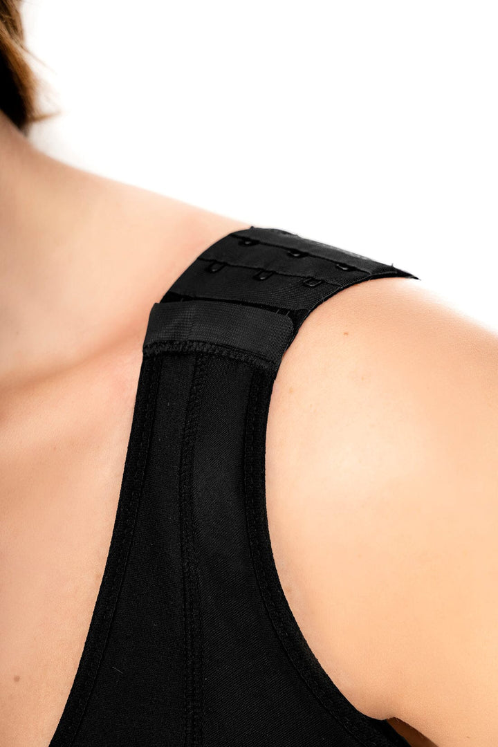 Cross Back Support Knee Length Shapewear-Mid Thighs + Shorts-SEXYSHOES.COM