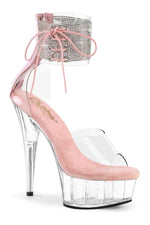 DELIGHT-624RS Clear Vinyl Sandal