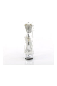 Pleaser DELIGHT-691-2RS Clear Vinyl Sandal in Clear Vinyl