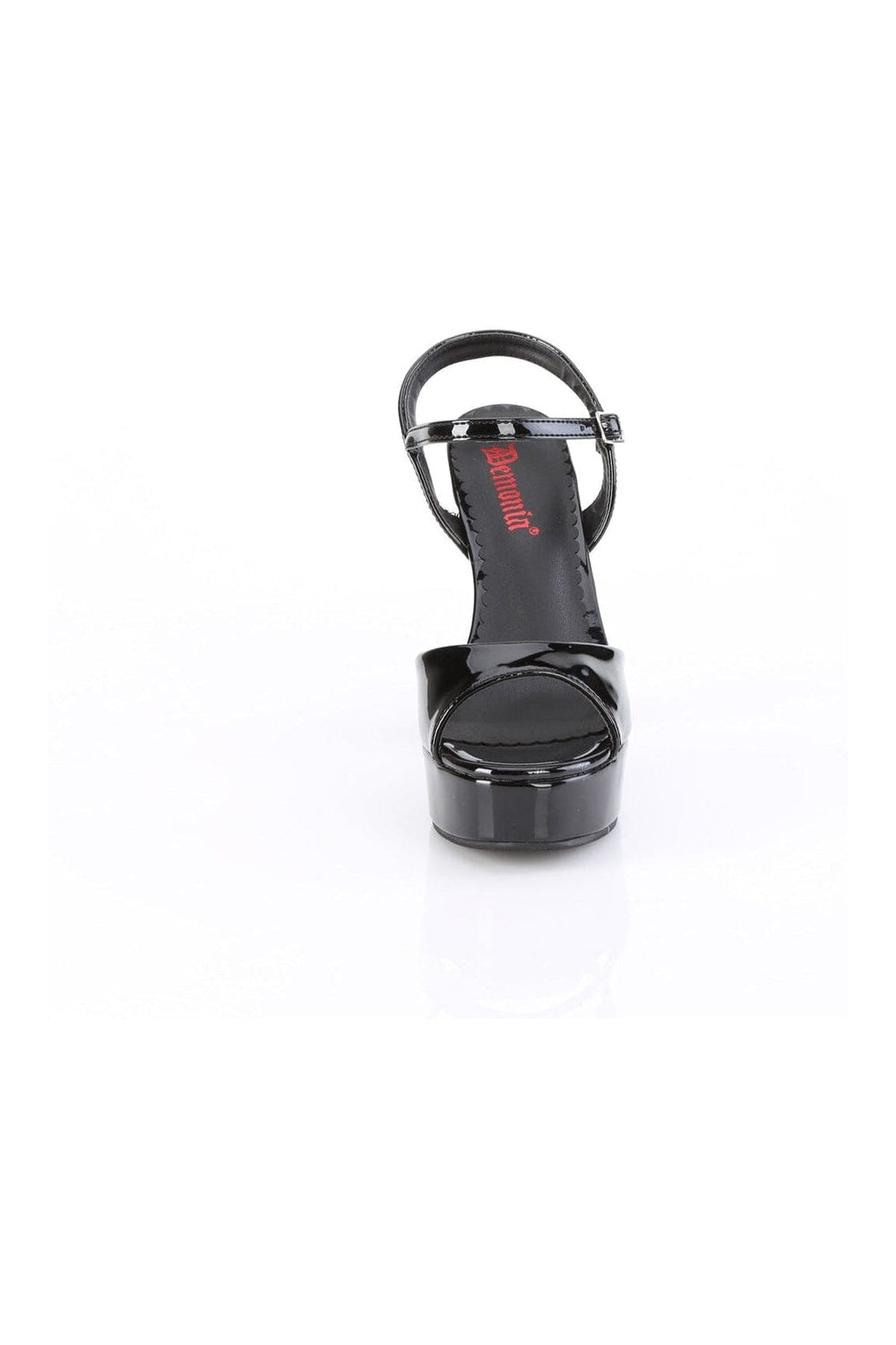 DOLLY-09 Black Patent Sandal-Sandals-SEXYSHOES.COM