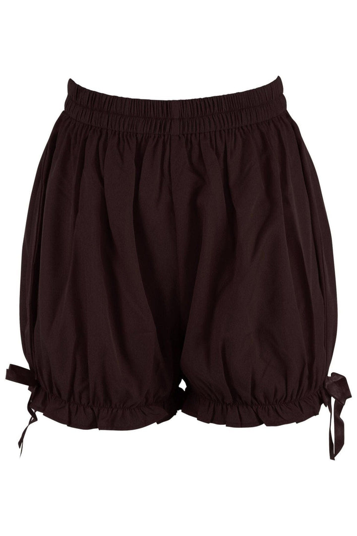 Dark Brown Crepe Bloomers