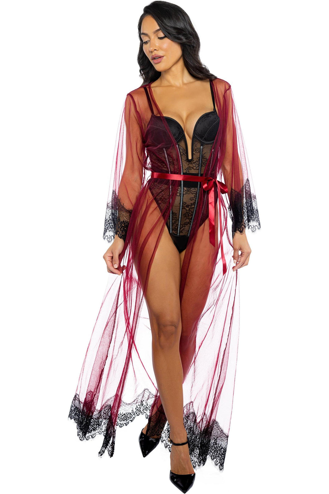 Daydream Maxi Robe-Gowns + Robes-SEXYSHOES.COM