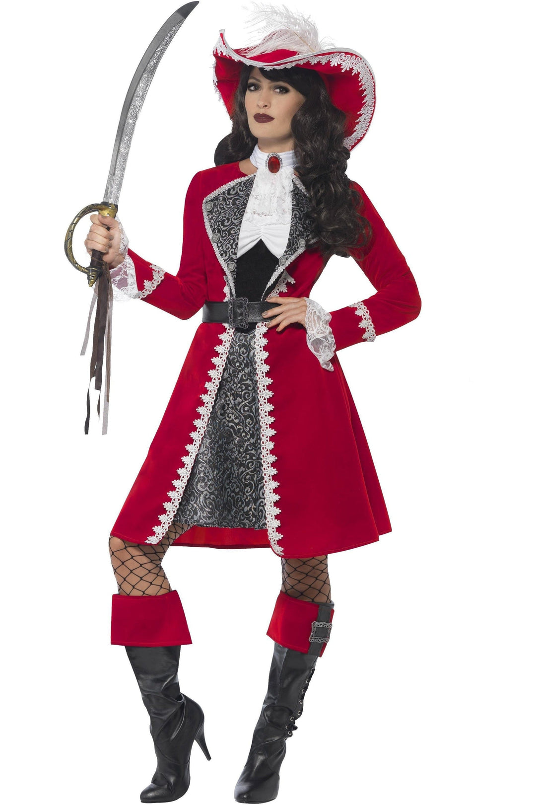 Deluxe Authentic Lady Captain Costume