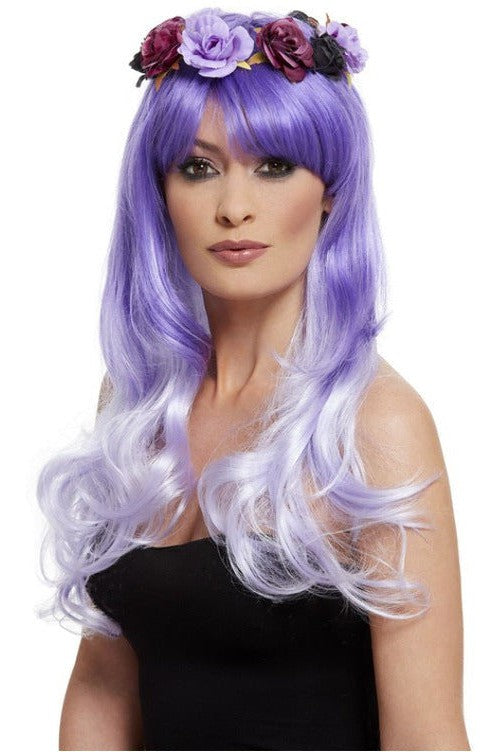 Deluxe Day of the Dead Glam Wig