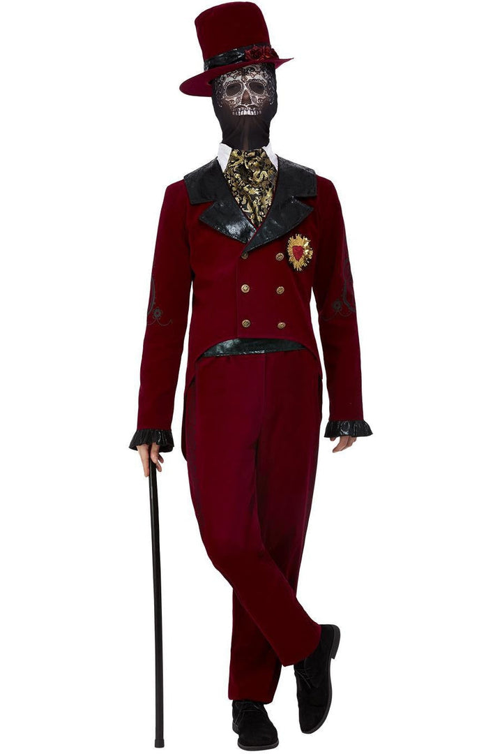 Deluxe Day of the Dead Groom Costume